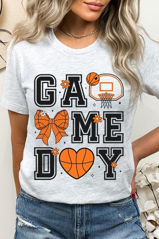 Basketball Game Day Graphic Tee